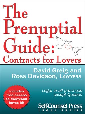 cover image of The Prenuptial Guide